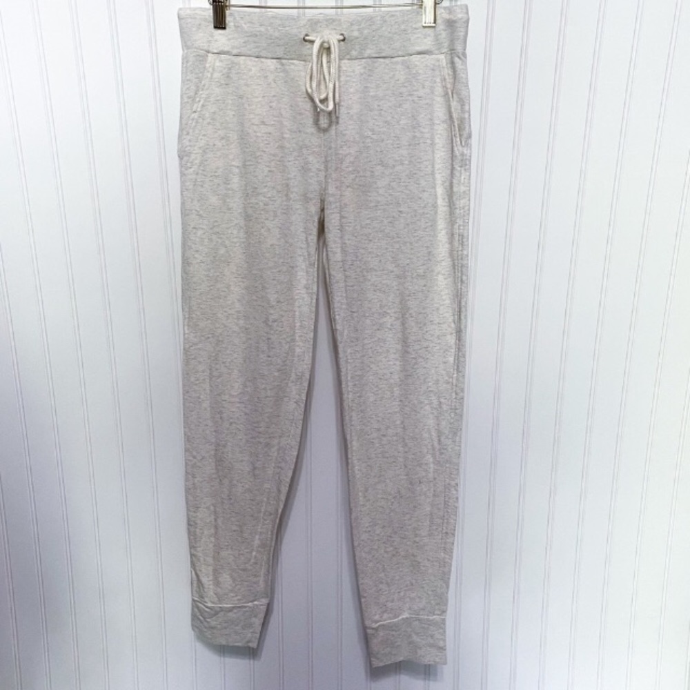 Monrow Cream Sweatpants Jogger Pants